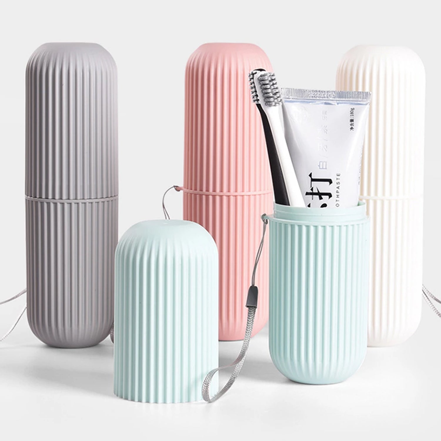1355A Capsule Shape Travel Toothbrush Toothpaste Case Holder Portable Toothbrush Storage Plastic Toothbrush Holder (Multicolor) DeoDap 1355A Capsule Shape Travel Toothbrush Toothpaste Case Holder Portable Toothbrush Storage Plastic Toothbrush Holder (Multicolor) DeoDap